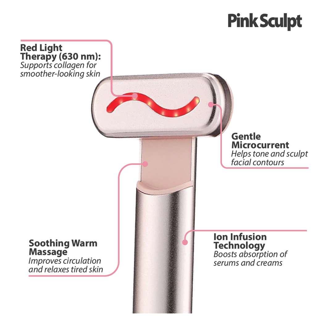 PinkSculpt™ 4-in-1 Anti-Fatigue Wand