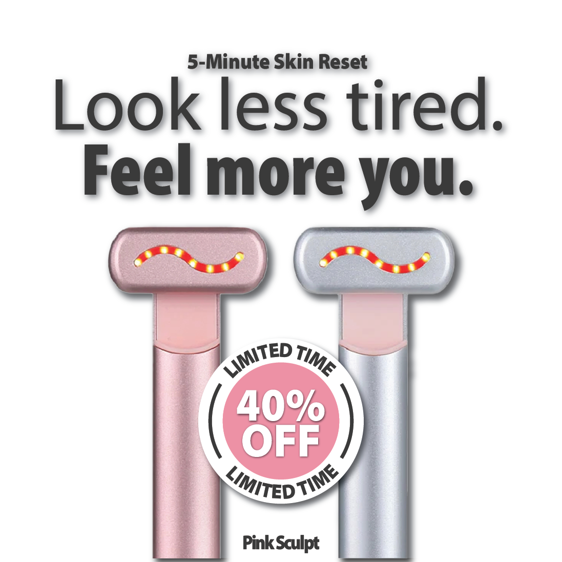 PinkSculpt™ 4-in-1 Anti-Fatigue Wand