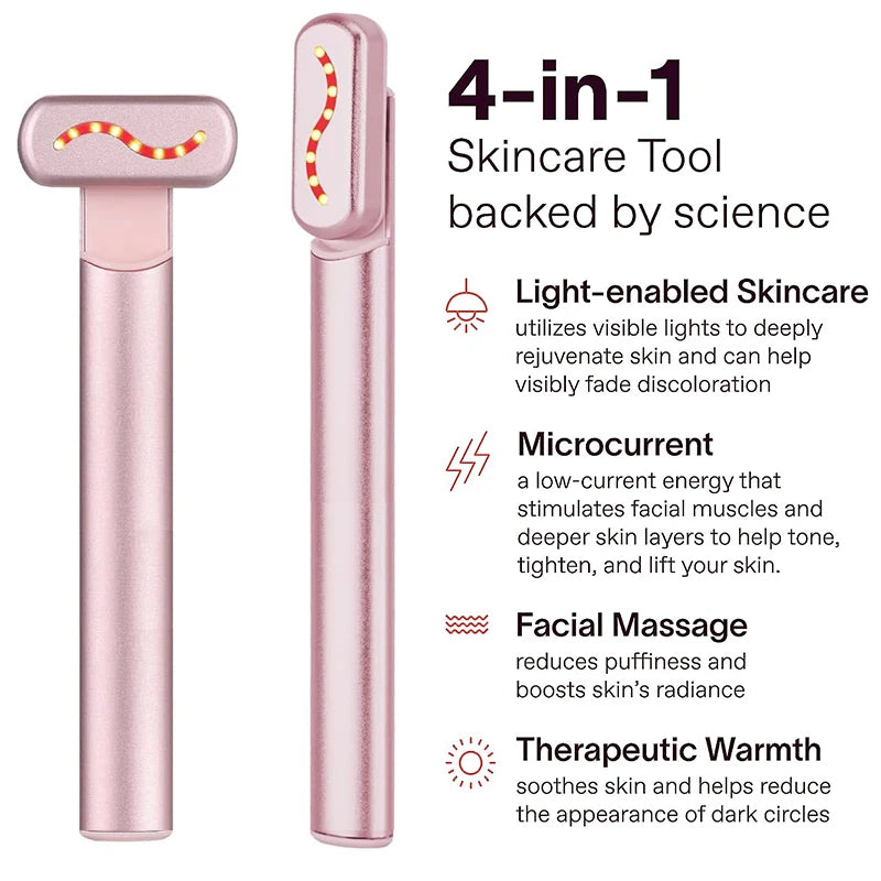 4-in-1 Anti-Fatigue Wand with Red Light Therapy